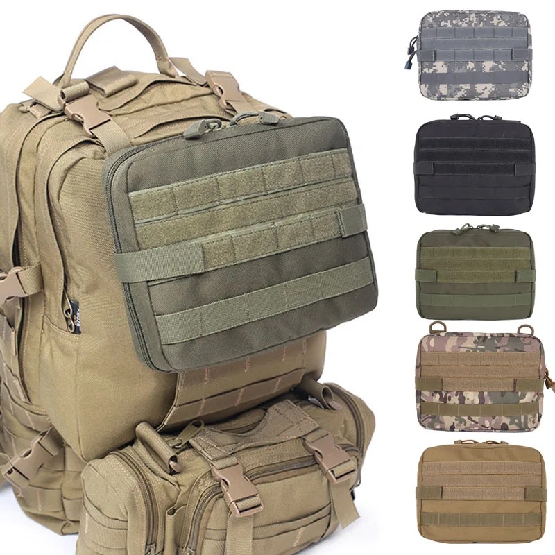 Edc Carry Case - モールユーティリティポーチ,医療用バッグ,戦術的な屋外緊急パック,キャンプや狩猟用アクセサリー,マルチツールキット,EDCバッグ