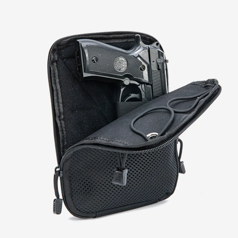 Edc Concealed Carry Holster - MOLLE-隠しハンティングホルスターポーチ,EDCマガジンポーチ,ユニバーサルキャリー,ウエスト,ハンティングアクセサリー