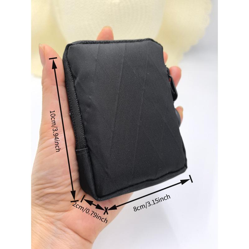 Edc Carry Pocket Pouch - ミニ EDC ポーチ耐摩耗性ポータブル小型収納バッグスリムポケット財布男性女性用毎日の持ち運びコインキーカード