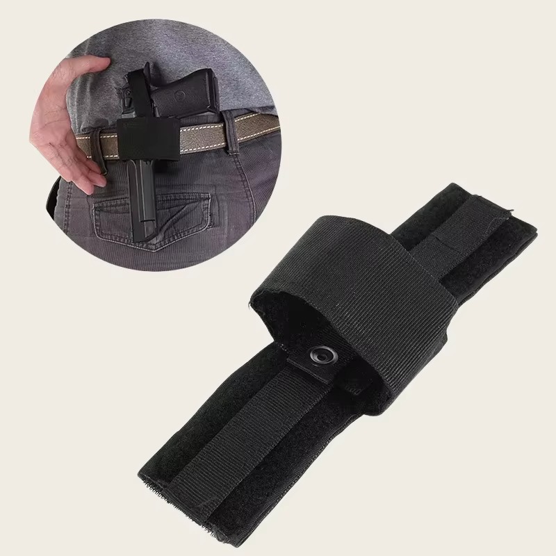 Edc Carry Pocket Pouch - 屋外用隠蔽携帯ウエストガンホルダー 軽量コンパクト両端EDCポーチ モジュール式ユニバーサルハンドガンホルスター