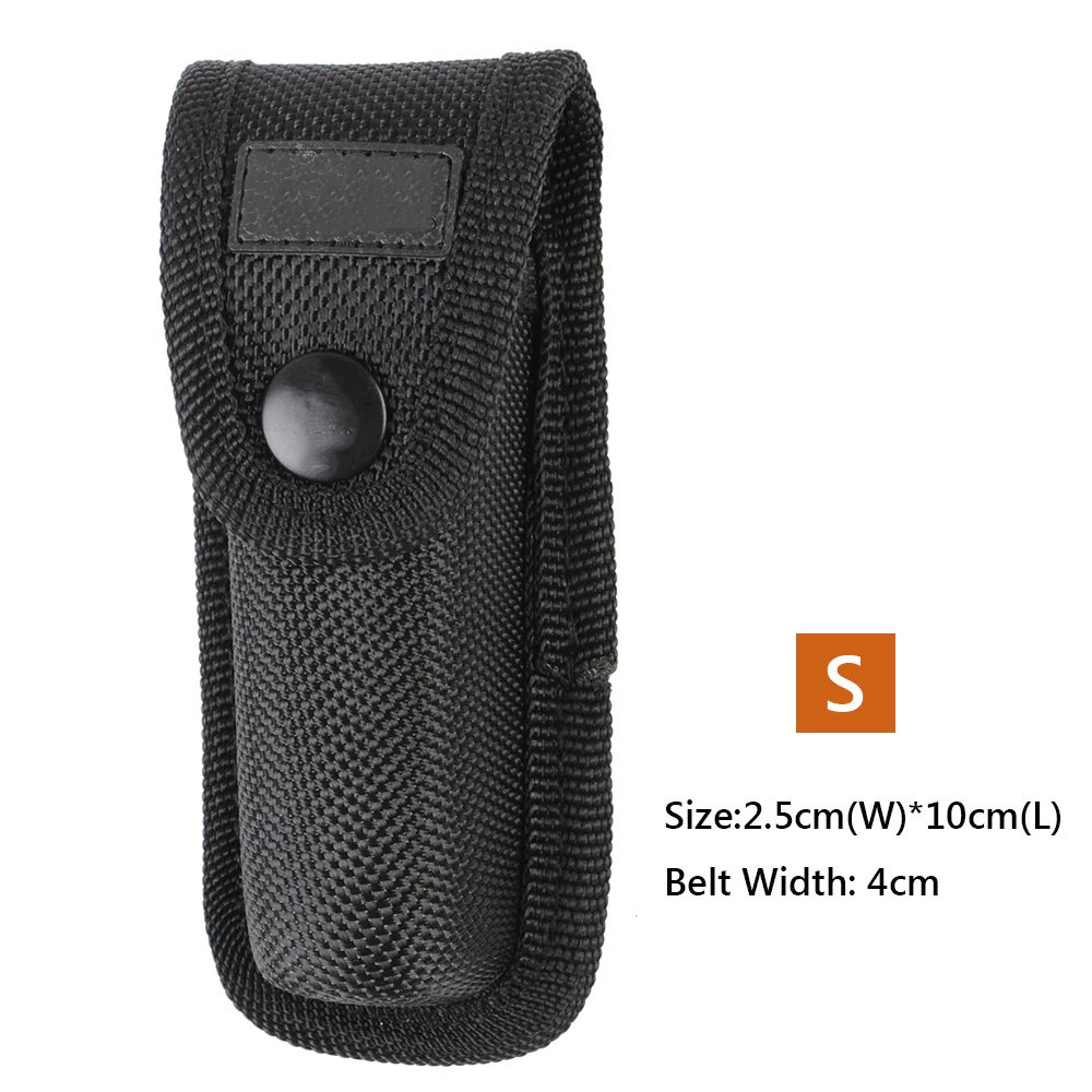 戦術的なLED懐中電灯ケース,フック付きポーチ,狩猟,ハイキ - Edc Carry Case のレビューと価格