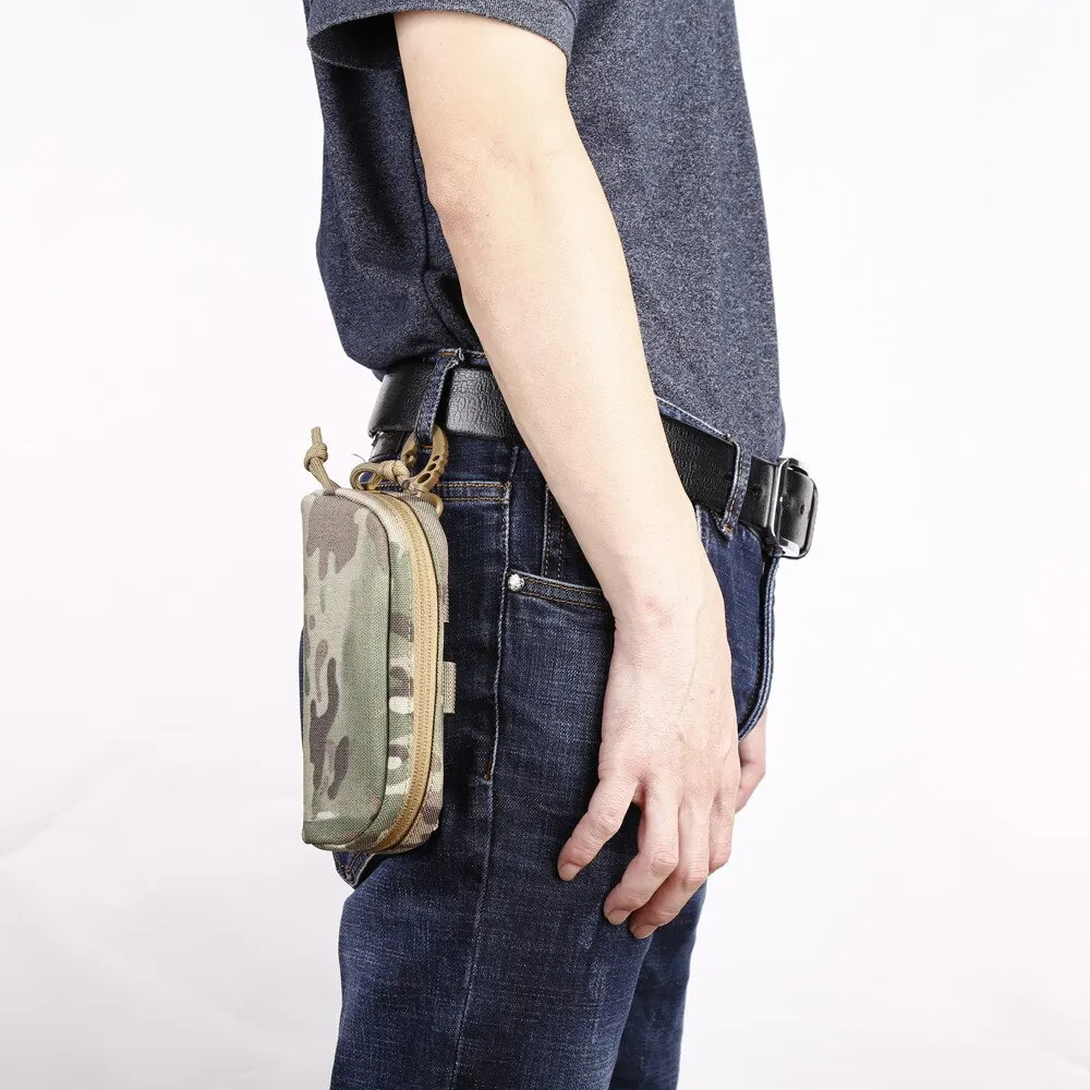 MOLLE-耐久性のあるタクティカルバッグ,アウトドアハンテ - Edc Carry Case のレビューと価格