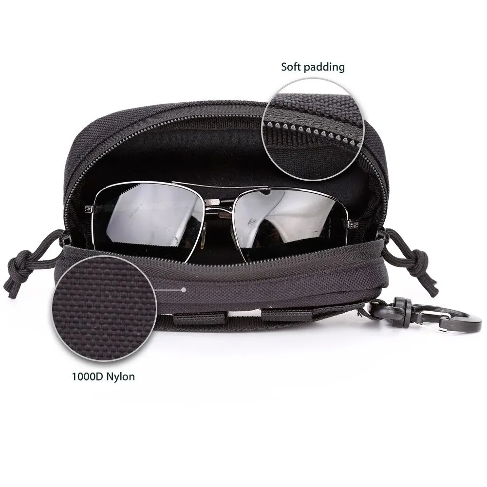 MOLLE-耐久性のあるタクティカルバッグ,アウトドアハンテ - Edc Carry Case のレビューと価格