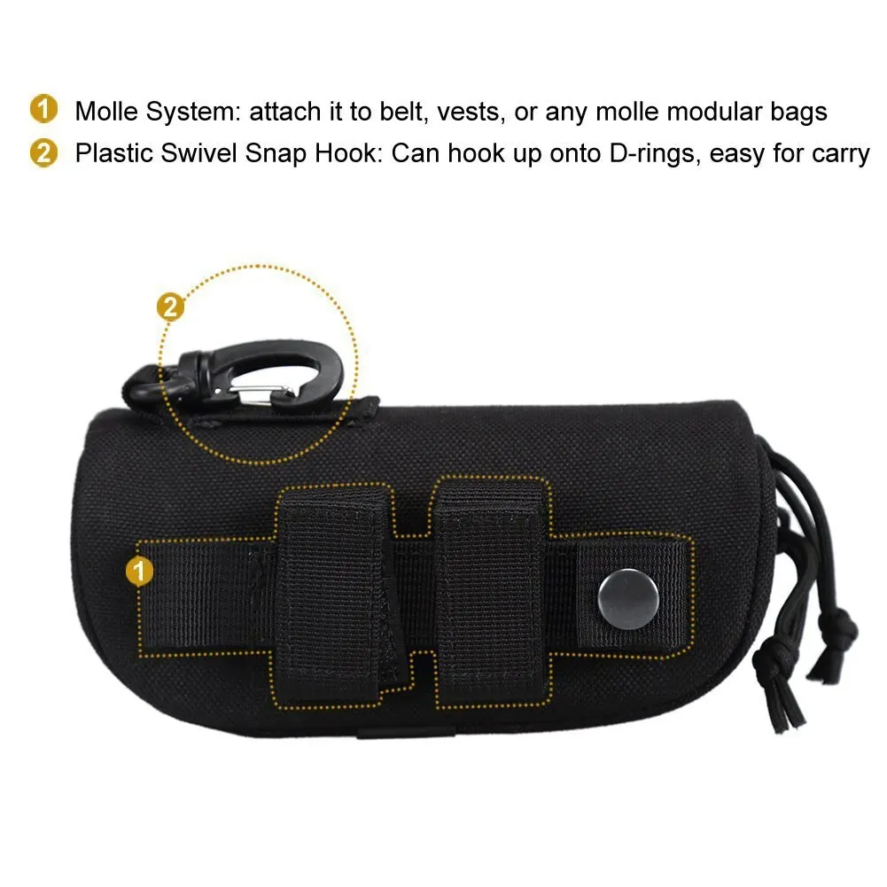 MOLLE-耐久性のあるタクティカルバッグ,アウトドアハンテ - Edc Carry Case のレビューと価格