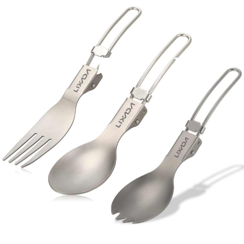 Lixada チタン折りたたみフォーク超軽量屋外ポータブルデ - Edc Everyday Carry Knives のレビューと価格