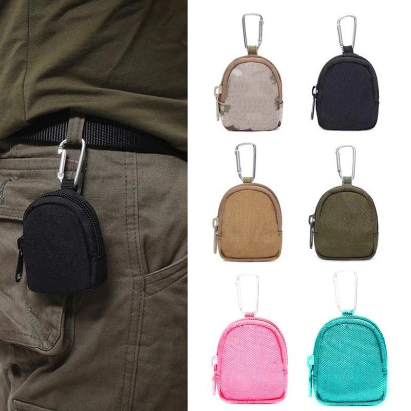 男性用タクティカルEDCキーウォレット、ジッパーポケットコイ - Edc Carry Pocket Pouch のレビューと価格