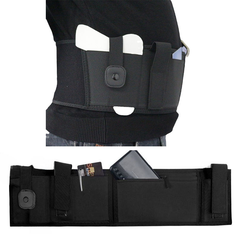 ベリーバンドガンホルスター隠しキャリーウエストバンドピストル - Edc Concealed Carry Holster のレビューと価格