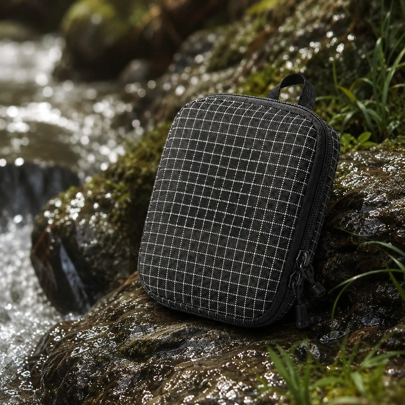 EDCグリッドファブリックオーガナイザーポーチ撥水ハードシェ - Edc Carry Pocket Pouch のレビューと価格
