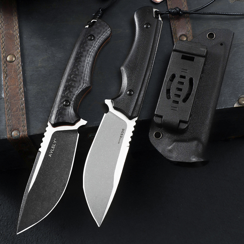 DC53スチール製固定刃ストレートナイフ、G10ハンドル、K - Edc Fixed Blade Deep Carry のレビューと価格