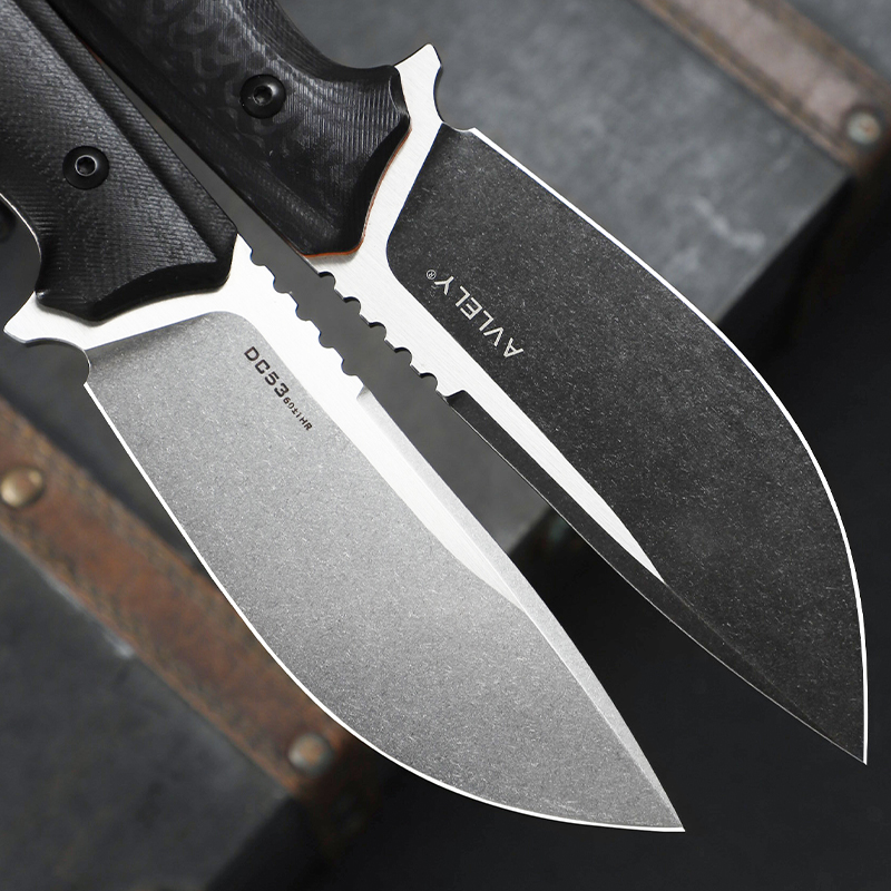 DC53スチール製固定刃ストレートナイフ、G10ハンドル、K - Edc Fixed Blade Deep Carry のレビューと価格