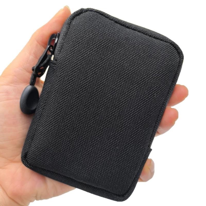 ミニ EDC ポーチ耐摩耗性ポータブル小型収納バッグスリムポ - Edc Carry Pocket Pouch のレビューと価格