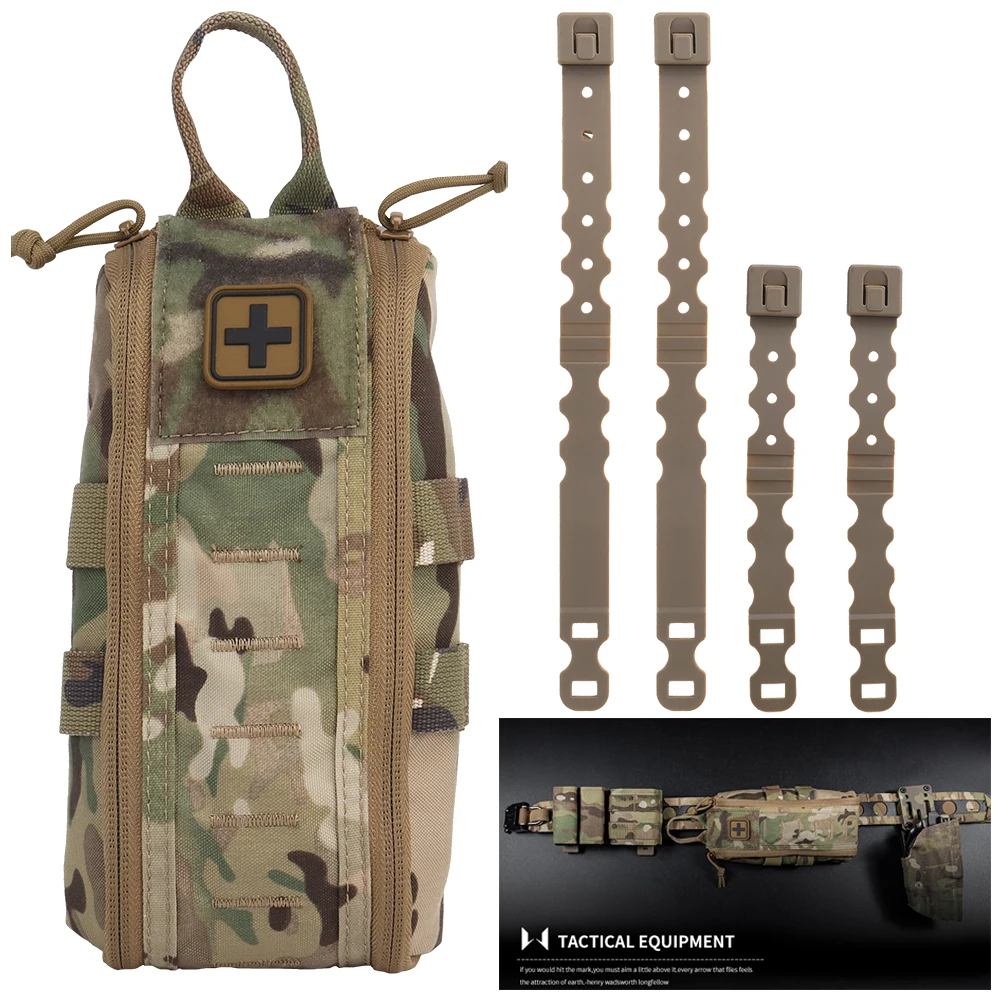 戦術的な応急処置キット,ベルトバッグ,ハンティングベスト,プ - Edc Carry Case のレビューと価格