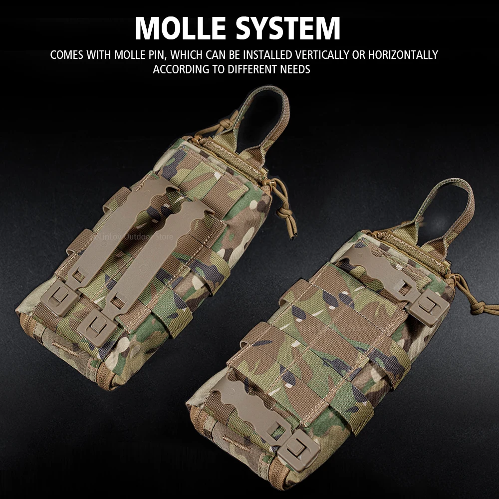 戦術的な応急処置キット,ベルトバッグ,ハンティングベスト,プ - Edc Carry Case のレビューと価格