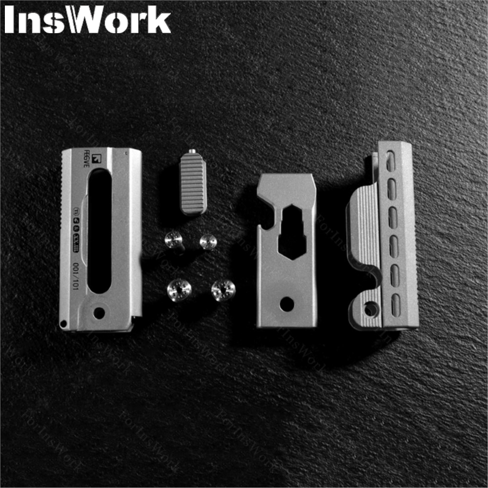 Fegve-チタン合金鋼栓抜き,多機能レンチツール,輸送部品 - Edc Carry Piece のレビューと価格