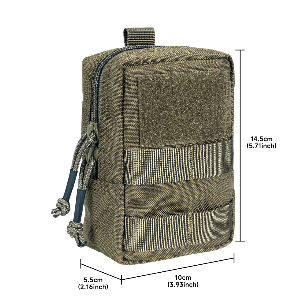優れたエリートスパンカー戦術機器屋外マイクロユーティリティモ - Edc Carry Case のレビューと価格