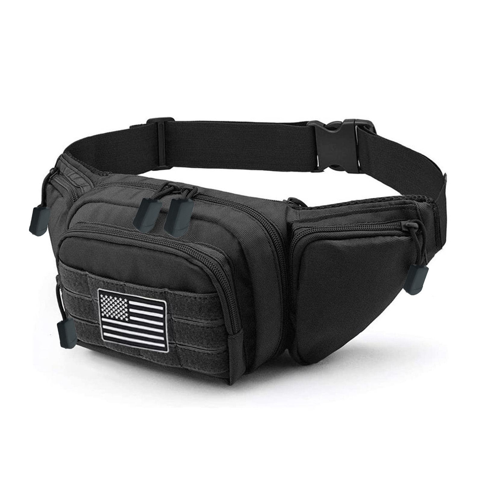 戦術的なファニーパックガンホルスター隠しキャリーピストルウエ - Edc Carry Bag For Pistol のレビューと価格