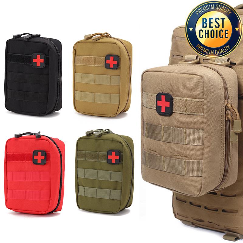 屋外の戦術的な多機能ウエストパック MOLLE 医療緊急キッ - Edc Carry Case のレビューと価格